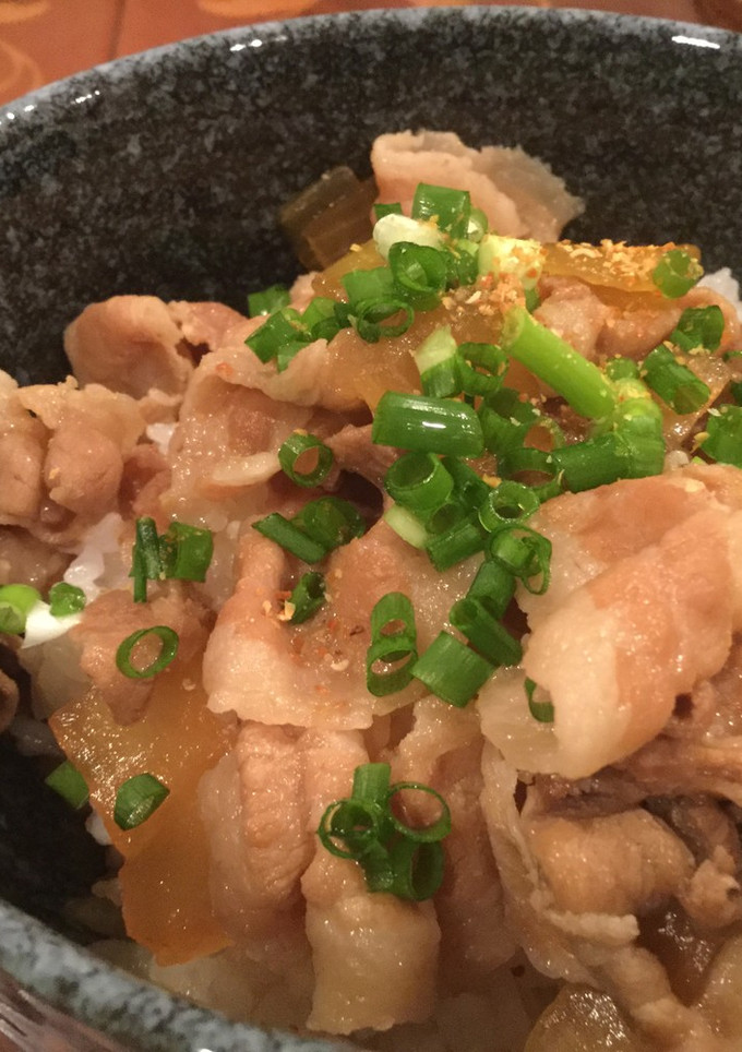 安っ！早っ！旨っ！豚丼❤️-レシピのメイン写真