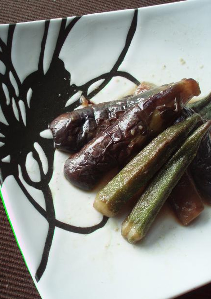 茄子とおくらの煮びたし-レシピのメイン写真
