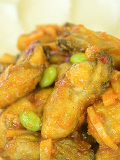 【給食レシピ】牡蠣のチリソース-レシピのメイン写真