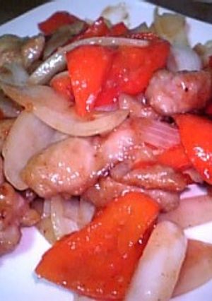 簡単♪鶏肉でアジアン炒め♪-レシピのメイン写真