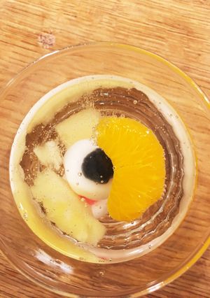 目玉フルーツポンチ-レシピのメイン写真