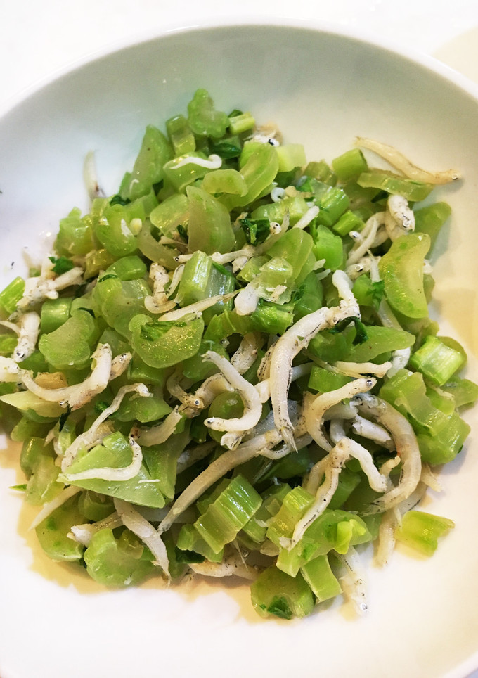 大根の葉としらすの炒め物-レシピのメイン写真