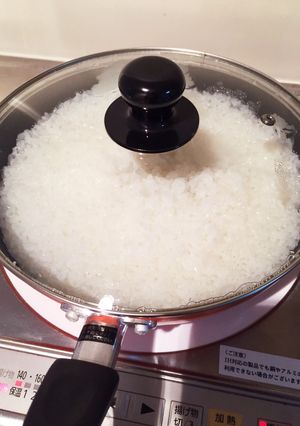 早い!美味い!鍋でごはん炊き(^o^)♡-レシピのメイン写真
