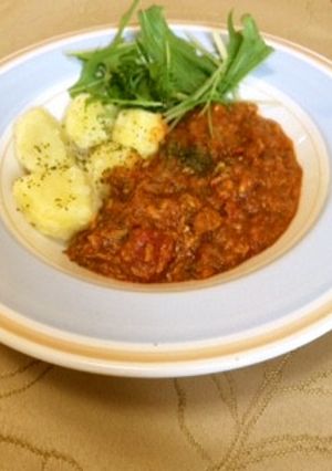 サバ水煮缶のラグー・トマトカレー味-レシピのメイン写真