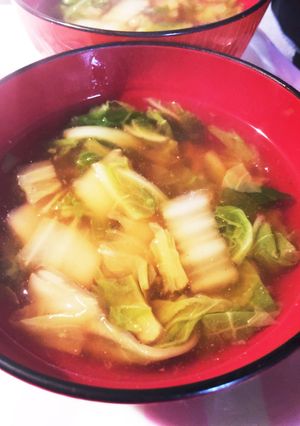 簡単☆白菜の八杯汁(●´ω｀●)-レシピのメイン写真