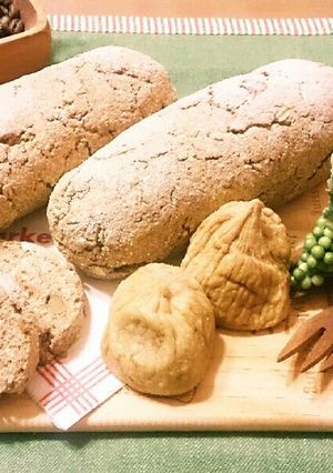 イチジクと胡桃と共に♪ずっしりライ麦パン-レシピのメイン写真