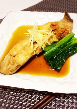 フライパンで簡単♡基本のカレイの煮付け-レシピのメイン写真