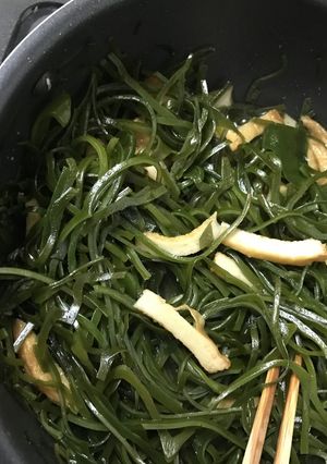 覚書 切り昆布炒め煮-レシピのメイン写真