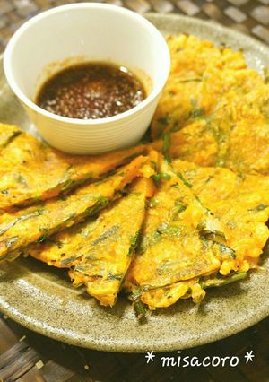 m本場鶴橋の味♪キムチ&チーズチヂミ-レシピのメイン写真