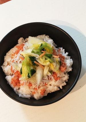 調理不要 ！絶品 簡単 しらす丼-レシピのメイン写真