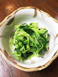 辛くない! カイワレの梅昆布茶〆-レシピのメイン写真