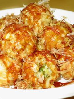 オクラ入りたこ焼き(たこ無し)-レシピのメイン写真