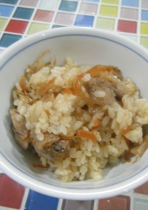 鶏肉人参生姜の失敗しないぱぱっと簡単飯-レシピのメイン写真