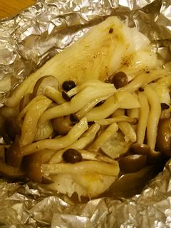 簡単!フライパンで白身魚のホイル焼き☆-レシピのメイン写真