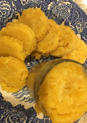 スロークッカーで蒸すトリークルスポンジ-レシピのメイン写真