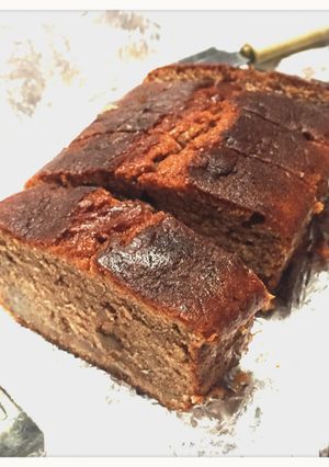 ラム酒香るクルミとバナナのパウンドケーキ-レシピのメイン写真
