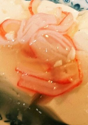 時短！豆腐とカニカマの中華あんかけ-レシピのメイン写真