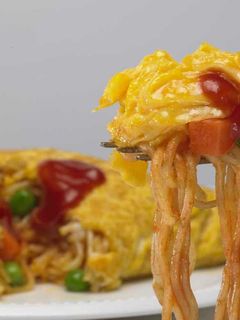 簡単♪オム焼きそば-レシピのメイン写真