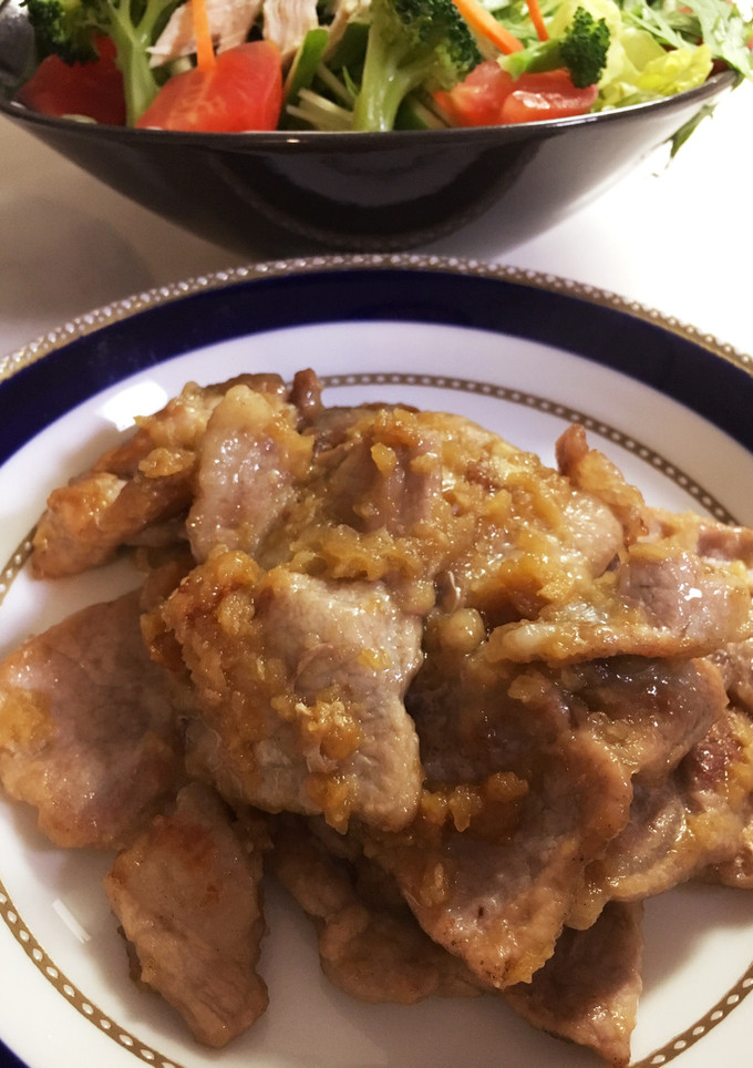 りんごで♪美味しいしょうが焼き♡-レシピのメイン写真