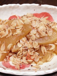 旬☆大根とアミの煮物-レシピのメイン写真