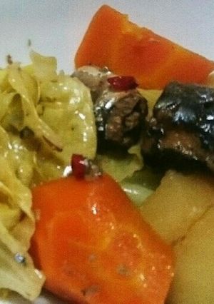 お野菜のサンマ缶煮-レシピのメイン写真