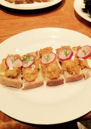 蟹のトースト-レシピのメイン写真