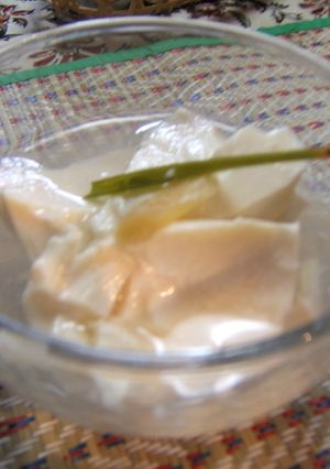 おぼろ豆腐のシロップがけ☆-レシピのメイン写真