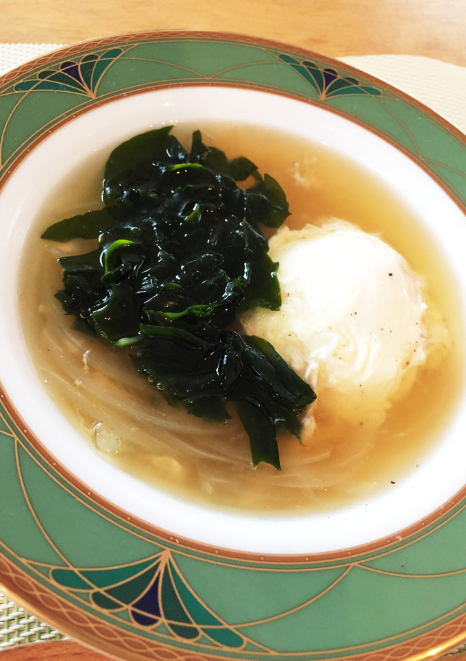 簡単♬わかめと卵と玉ねぎスープ-レシピのメイン写真