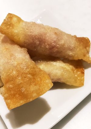 ベーコンとクリームチーズの包み揚げ-レシピのメイン写真