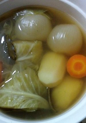 琥珀野菜ポトフ鍋-レシピのメイン写真