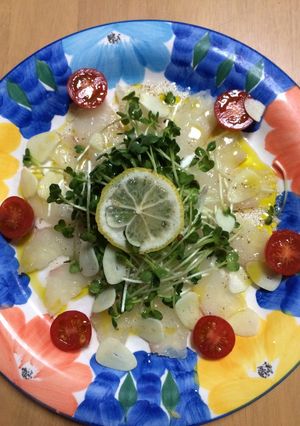 鯛のカルパッチョ-レシピのメイン写真
