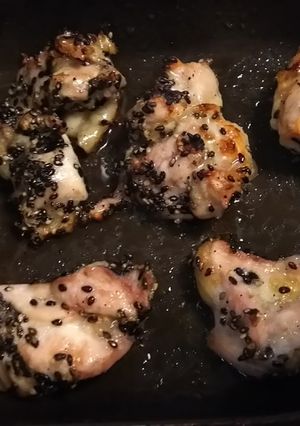 グリルでゴマ衣唐揚げ-レシピのメイン写真