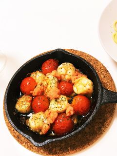 明太子のアヒージョ-レシピのメイン写真