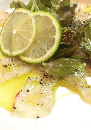 鯛のカルパッチョ-レシピのメイン写真