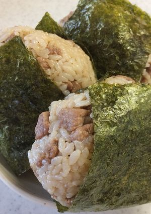 豚肉おにぎり-レシピのメイン写真