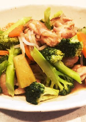 鶏肉と野菜の炒め物 野菜嫌いのお子様に♪-レシピのメイン写真