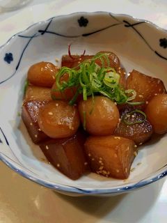 玉コンニャクと大根の甘辛煮-レシピのメイン写真