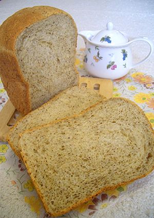 HBで☆ふんわり甘～いミルクティー食パン-レシピのメイン写真