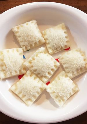 離乳食 簡単♡食パンで手づかみおやつ-レシピのメイン写真
