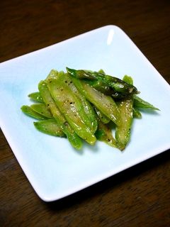 レンジで簡単!アスパラガーリック炒め-レシピのメイン写真