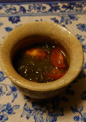 めかぶとトマト和え-レシピのメイン写真