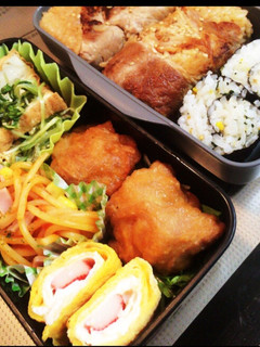 がっつり弁当♡旦那版-レシピのメイン写真