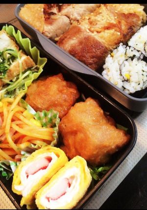 がっつり弁当♡旦那版-レシピのメイン写真