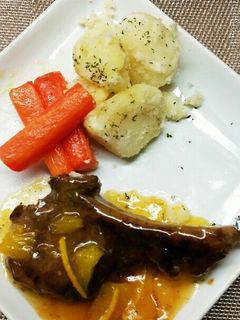 粉ふきいも&人参のバター焼き-レシピのメイン写真