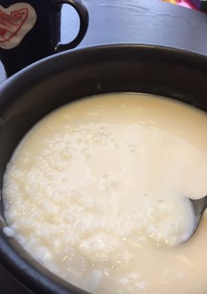 超ずぼら飯☆とんこつスープでリゾット風-レシピのメイン写真