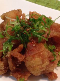 鶏皮のタレ漬け唐揚げ-レシピのメイン写真