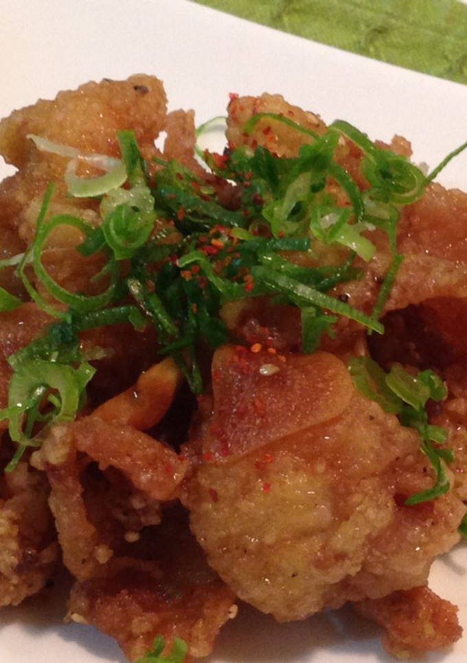 鶏皮のタレ漬け唐揚げ-レシピのメイン写真