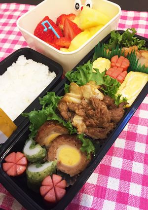 高校生男子弁当作り奮闘記88-レシピのメイン写真