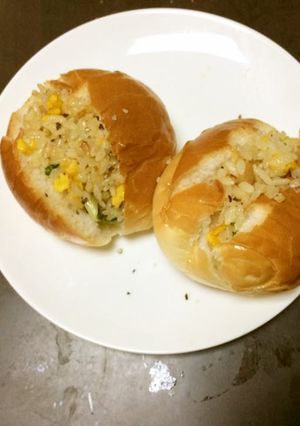 チャーハンパン-レシピのメイン写真