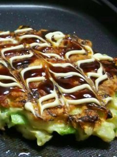 長芋でふんわり!関西風お好み焼き-レシピのメイン写真